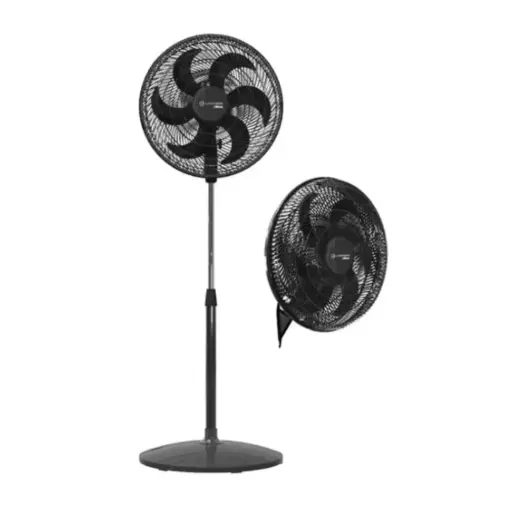 [7793862015352] Ventilador Whitenblack de Pie 15" 2 en 1 65 W 3 Velocidades WBVPWB15K