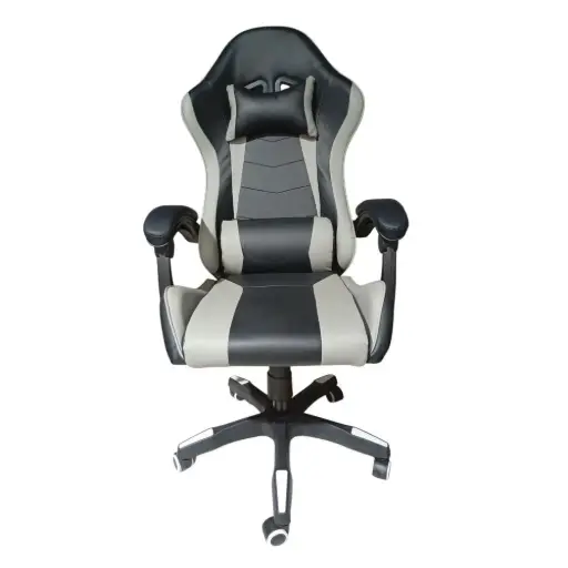 [0788362774462] SILLA GAMER G03 ERGONOMICA RECLINABLE NEGRO