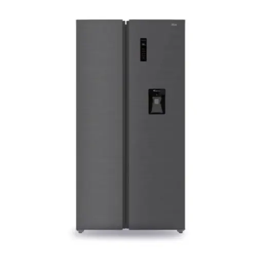 [PIH76132] HELADERA BGH BRS540I2A 534L NO FROST SIDE BY SIDE INVERTER DARK INOX.