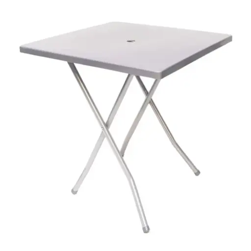 [MU0116] Mesa Posta 75x75 Cm Plegable Cuadrada TAP.PVC -0116 