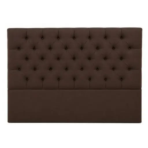 [MU8001] Respaldo El Madero ELM 150 Capitone-Costura Praga Chocolate