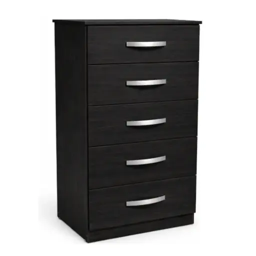 [MU60013EB] Chifonier Maximo 5 Cajones Family 0207- Ebano
