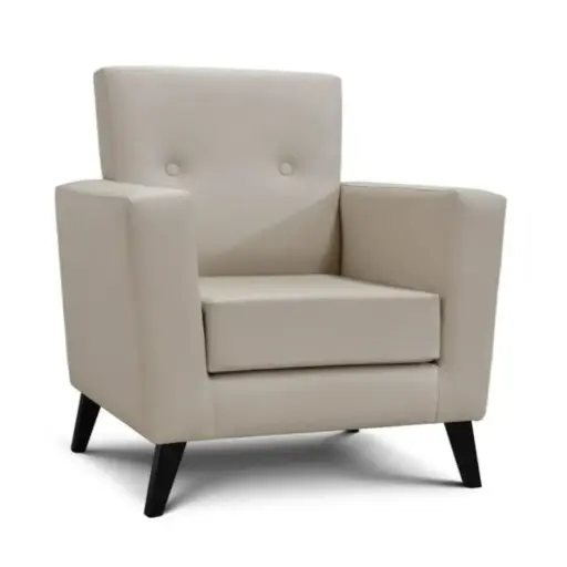 [MU111CHBG] Sillon Brissio Enrique 111 Chocolate/Tapizado Beige
